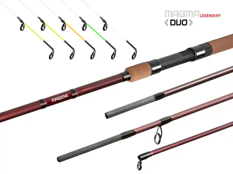 Delphin MAGMA LEGEND4RY Duo 355-395cm/100g/3rész - Horgászom Nieuw