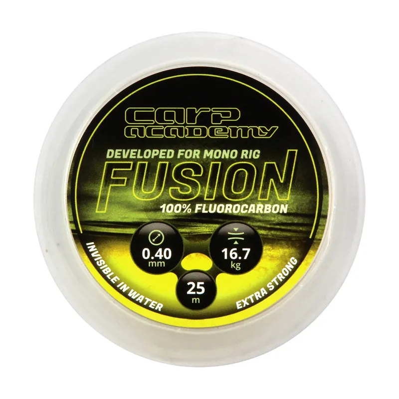 Gecertificeerd Fusion Fluorocarbon 25m 0.40mm Web és Horgász