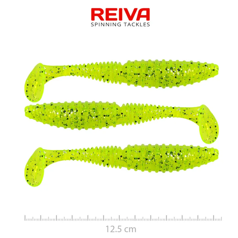 Zander Power Shad 12,5cm 3db/cs (Poppy Green) Hoge Kwaliteit