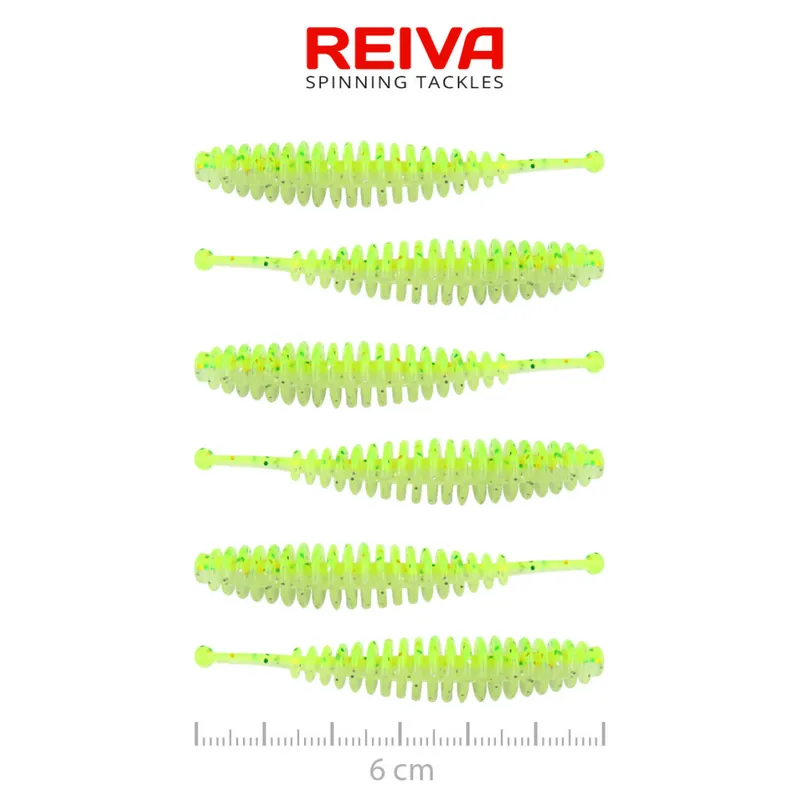 Weekendaanbieding Tiny Worm 6cm 6db/cs (Flash Chartreuse) Web é