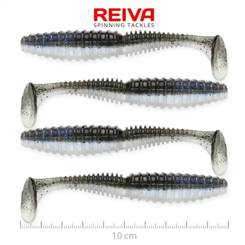 Gratis Retour Zander Power Shad 10cm 4db/cs (Magic Fish) We