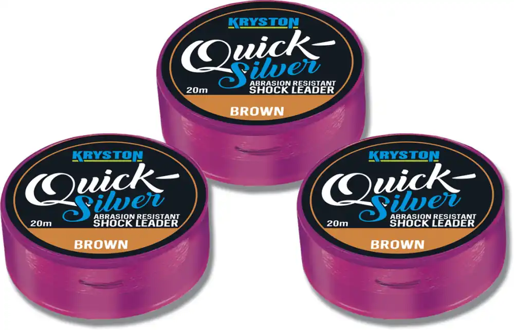 Quicksilver Shock Leader 35lbs 20m Brown AKCIÓ -30% - Horgás Merkproduct