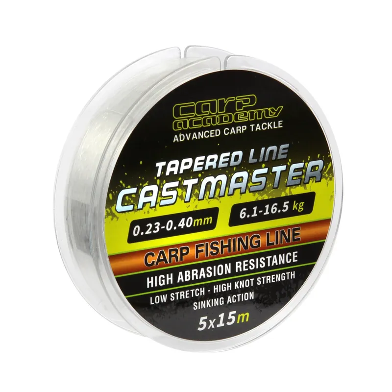 Gratis Retour Castmaster Tapered Line 5x15m 0.26-0.40mm Web
