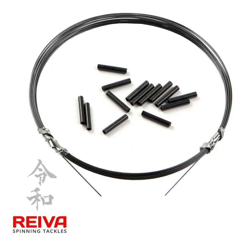 Dagaanbieding Titánium Leader + Crimp Tube 3m 0,20mm Web és
