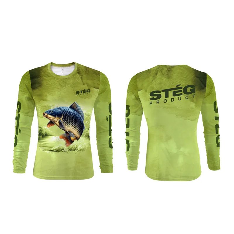 Flitsaanbieding Stég UV Póló (Carp) M Web és Horgászbolt