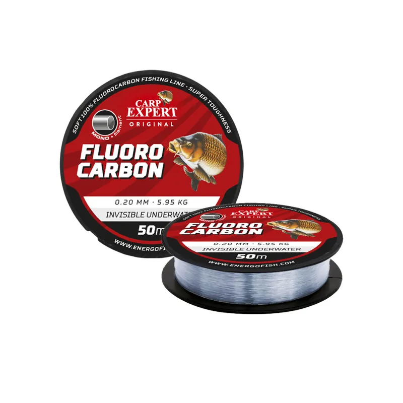 CARP EXPERT FLUOROCARBON 0,2 50M 5,95 TRANSZPARENS - Horgász Fabrieksprijs