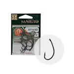 MARUTO HOROG 8714BD CARP HOOKS HC T.D.E.5° BARBED FORGED BLA Meest Verkocht
