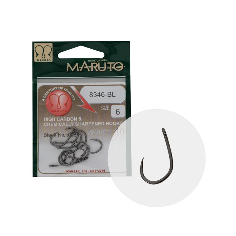 Uitverkoop MARUTO HOROG 8346BL T.D.E.10° BARBLESS HC FORGED BLACK NICKE