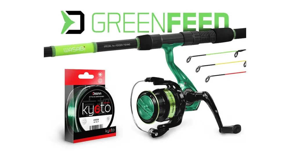 Weekendaanbieding Delphin GreenFeed 360 + 4T feeder szett