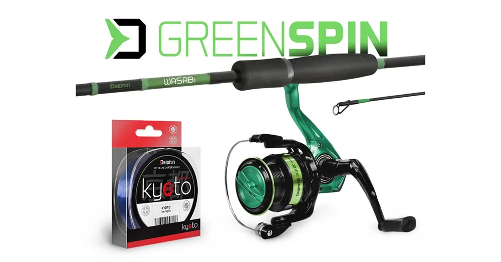 Finale Uitverkoop Delphin GreenSpin 210 + 2T pergető szett