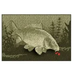 Delphin Szőnyeg catch me ponty 60x40cm Laatste Kans