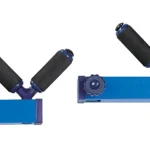 Express Levering Top Range Specialist Pole Rod Rest, görgő