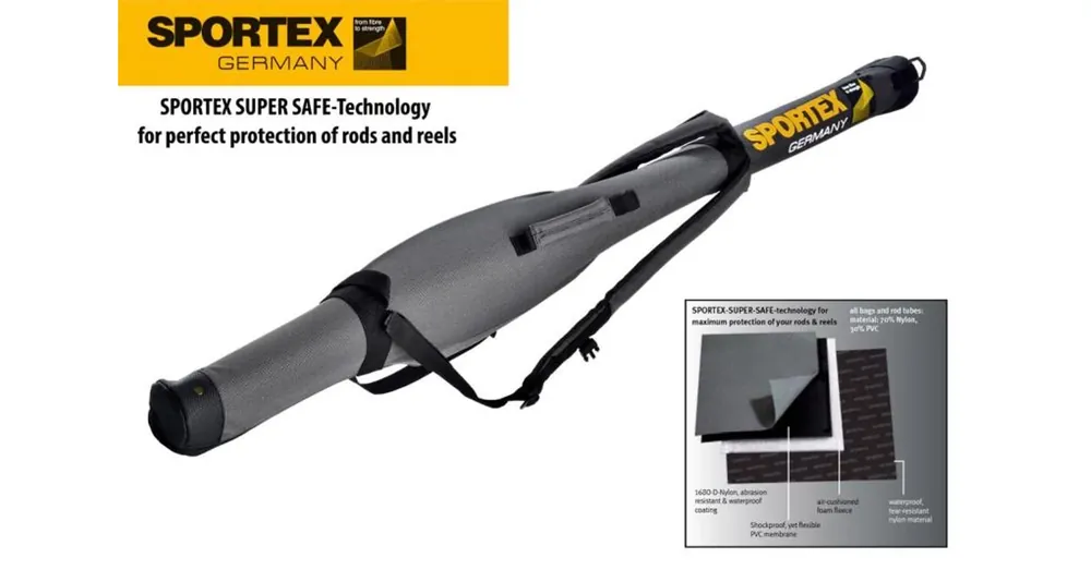 Sportex VIII 125cm keménytokos bottartó Premium