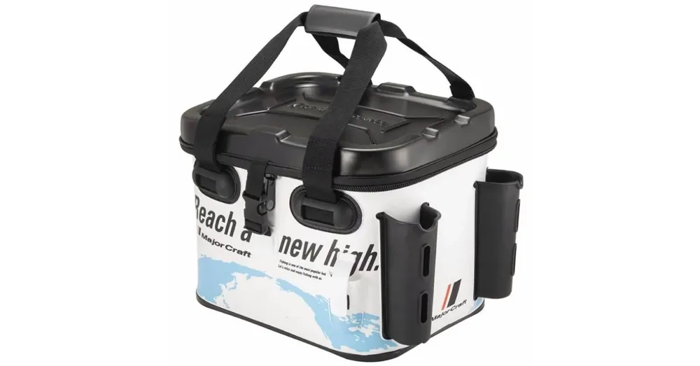 Major Craft Tackle Bag MTB-30 Eva pergető táska 33*26*25cm Ice White Laatste Kans