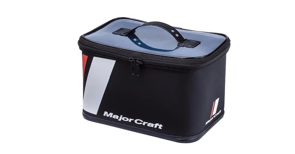 Major Craft Tackle Case MTC-15 szerelékes táska 24*16*17cm Black Finale Uitverkoop