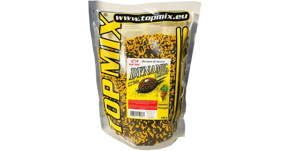 Laatste Versie Top Mix Dynamic Carp etető pellet 800g Ananász