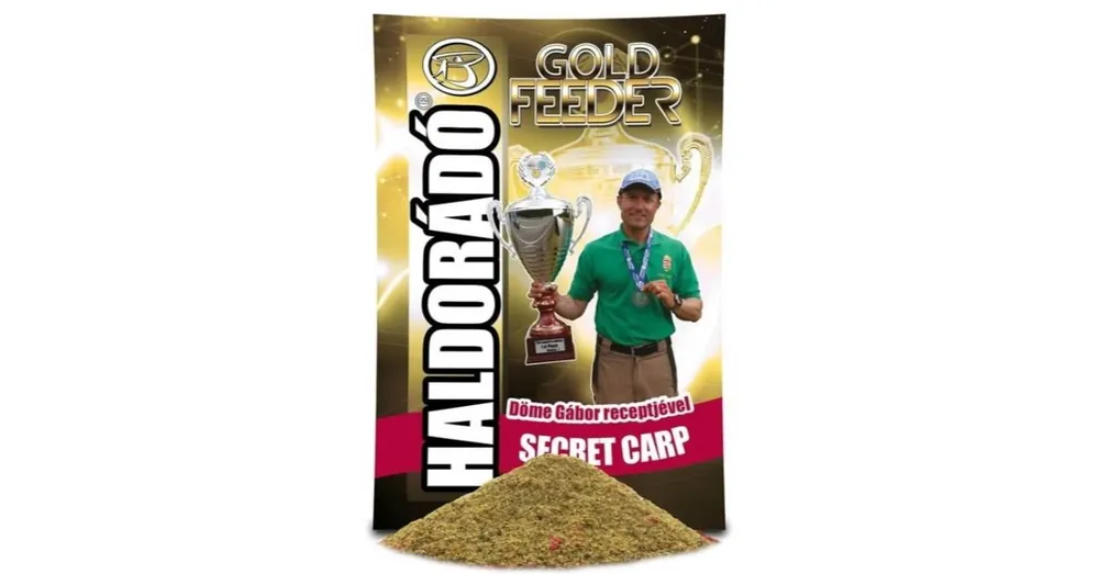Beperkte Voorraad Haldorádó Gold feeder etetőanyag 1 kg Secret Carp