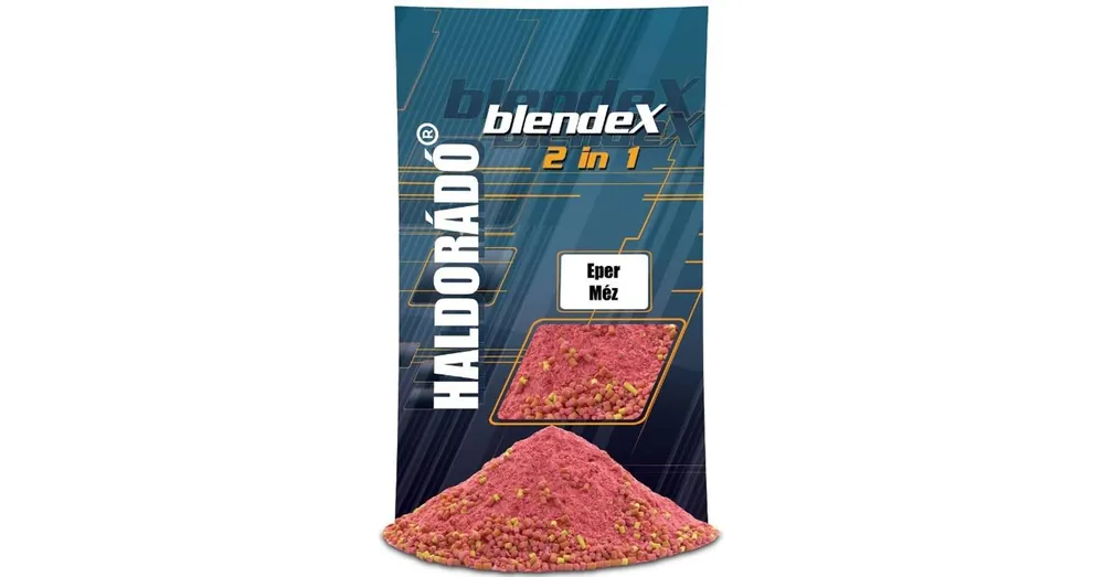 Dagaanbieding Haldorádó Blendex 2 In 1 etetőanyag 800g Eper + Méz