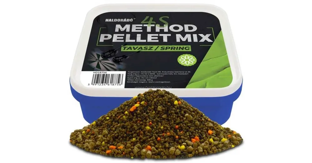 Haldorádó 4S Method Pellet Mix 400g Tavasz Must-Have