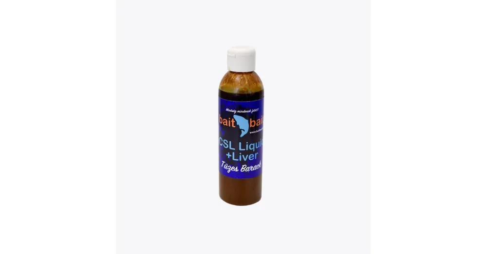 Direct Beschikbaar BaitBait Tüzes Barack CSL+Liver locsoló 250ml