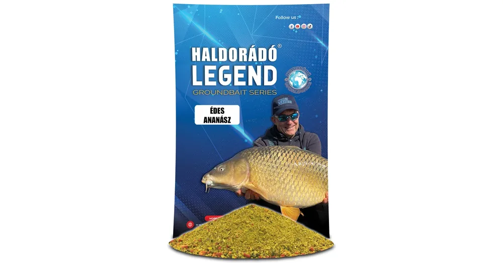Haldorádó LEGEND Groundbait - Édes Ananász 800g Gratis Retour