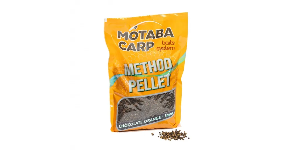 Beperkte Voorraad Motaba Carp Method Pellet Csoki-narancs 3mm 800g