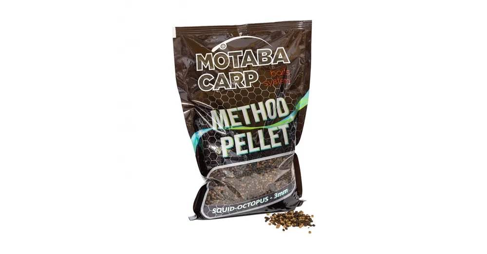 Betrouwbaar Motaba Carp Method Pellet Squid-octopus 3mm 800g