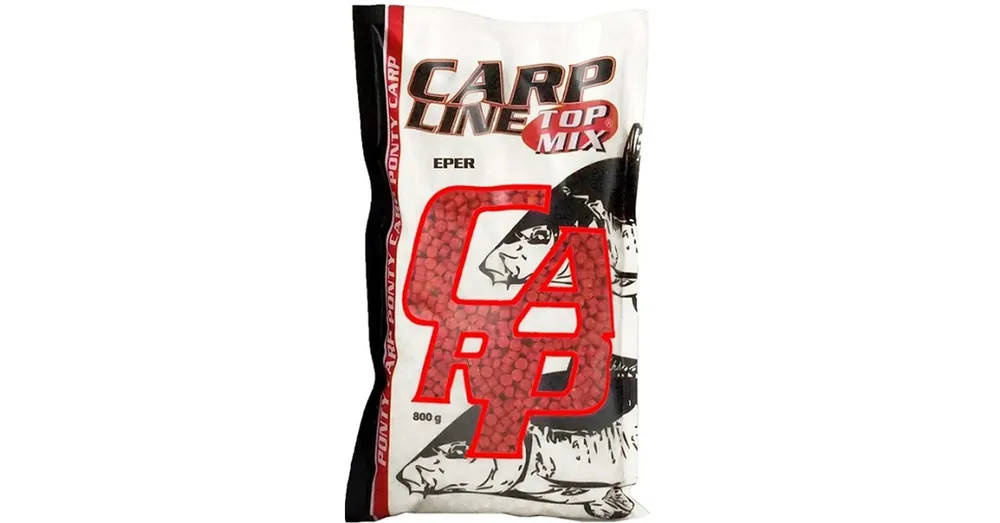 Top Mix Carp Line etető pellet, Eper 800g Direct Beschikbaar