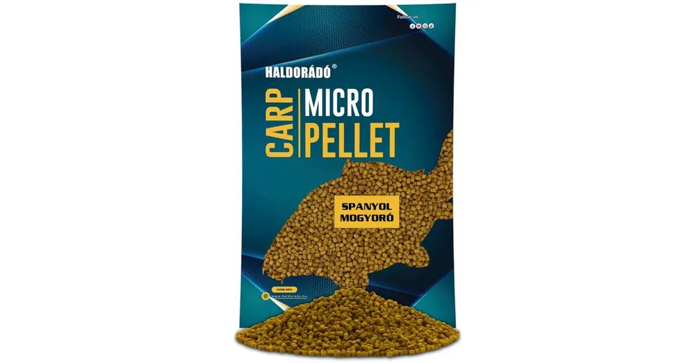 Haldorádó Carp Micro Pellet - Spanyol Mogyoró 600g Meest Verkocht