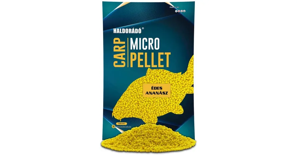 Haldorádó Carp Micro Pellet - Édes Ananász 600g Fabrieksprijs