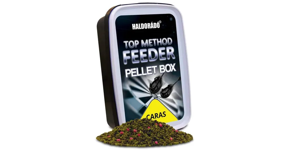 Haldorádó Top Method Feeder Pellet Box - CARAS 400g Beperkt Aanbod