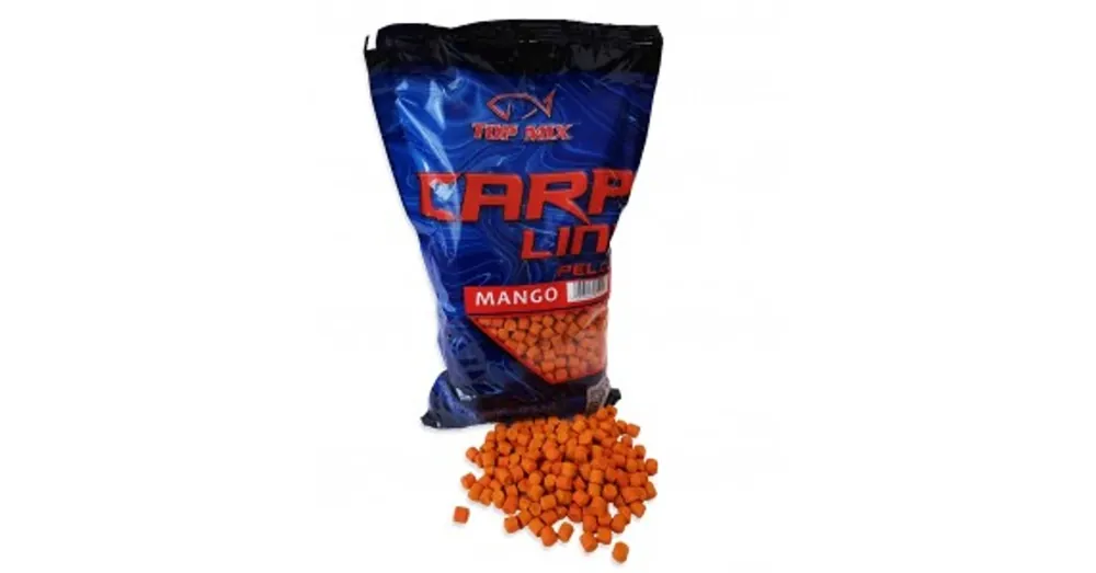 Top Mix Carp Line etető pellet 8mm - mangó 800g Gereduceerde Prijs