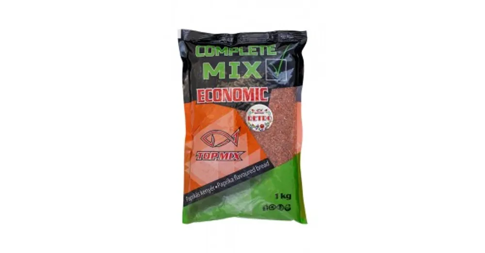 Top Mix Economic Complete-Mix etetőanyag - paprikás kenyér 1000g Tijdelijk Beschikbaar