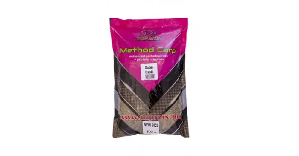 Top Mix Method Carp etetőanyag - dubai csoki 800g Speciale Aanbieding