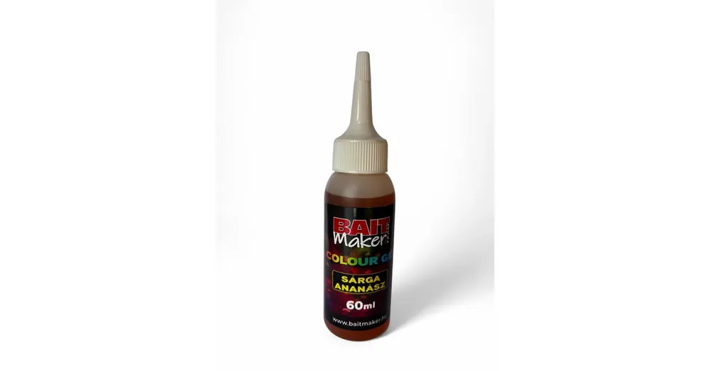 Favoriet Bait Maker Color Gél Sárga / Ananász 60ml, aroma