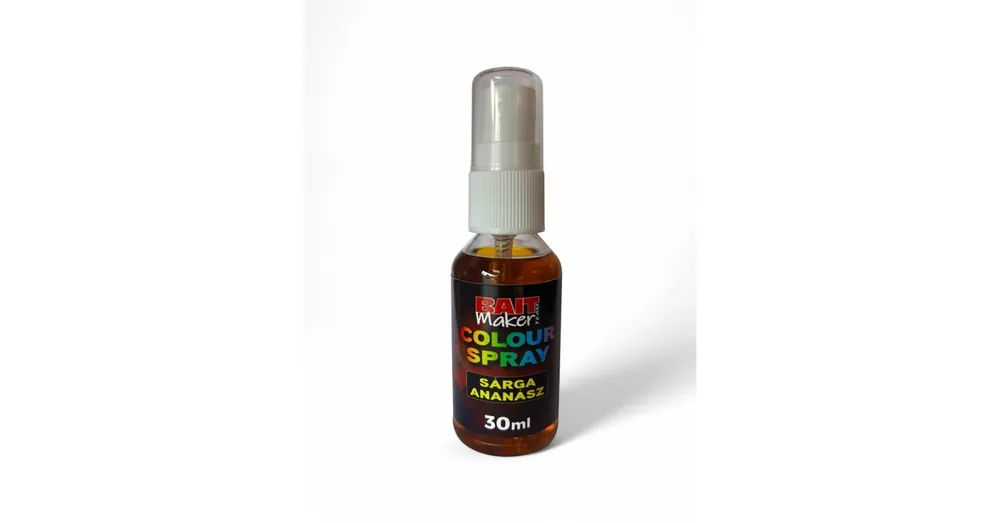Favoriet Bait Maker Color Spray Sárga / Ananász 30ml, aroma
