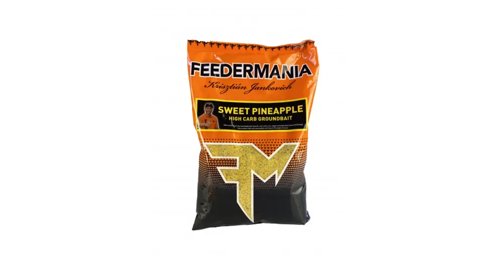 Gratis Retour Feedermánia High Carb Sweet Pineapple/Édes Ananász 800g, etetőanyag