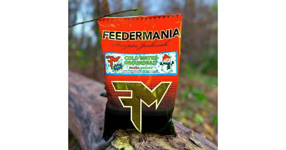 Feedermánia Groundbait Cold Water Mango-Banana CSL 800g, hidegvízi etetőanyag Seizoensaanbieding