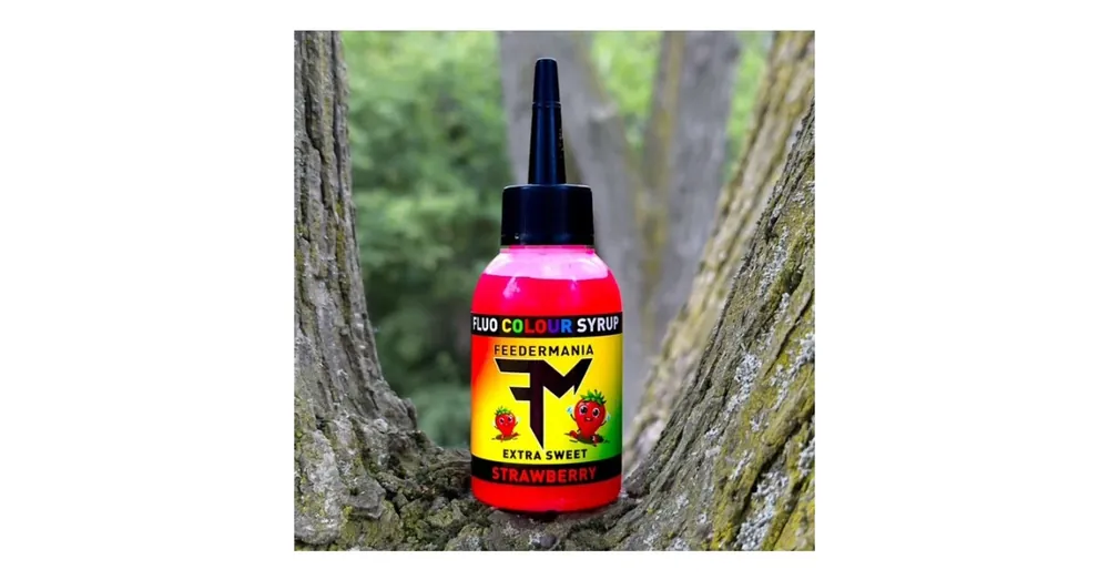 Veilige Betaling Feedermánia Fluo Colour Syrup Strawberry/Eper 75ml, aroma