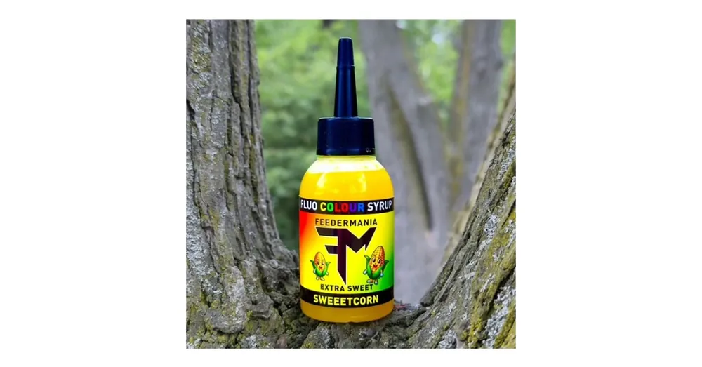Feedermánia Fluo Colour Syrup Sweetcorn/Édes Kukorica 75ml, aroma Gratis Retour