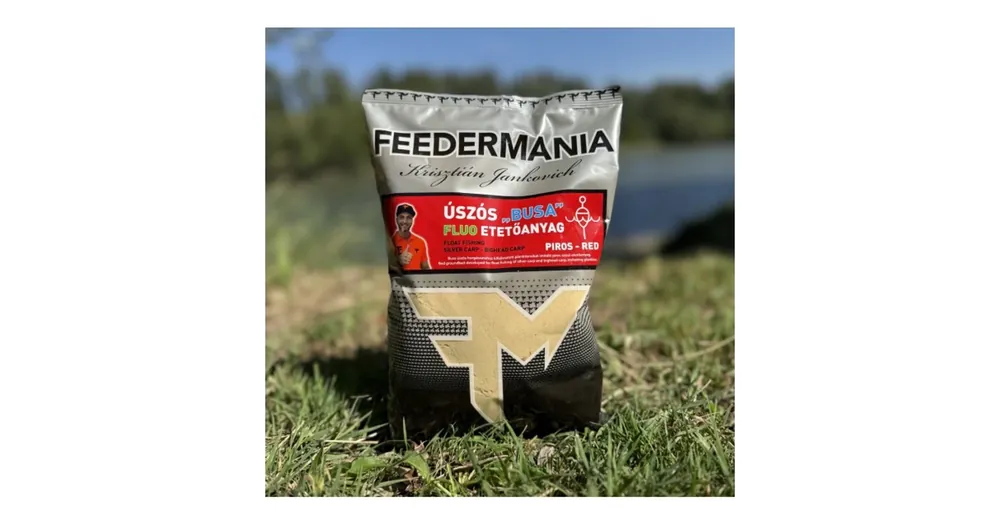 Feedermánia Úszós Busa Fluo - Piros 1000g, etetőanyag Aanbieding
