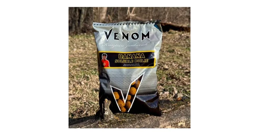 Premium Feedermánia Venom Soluble 20mm Banana 900g, bojli