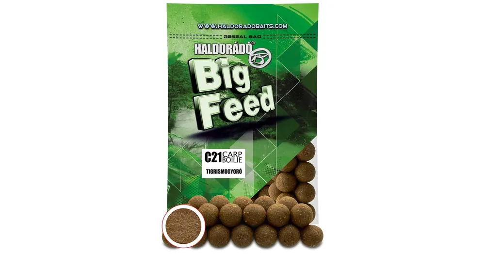 Haldorádó Big Feed C21 Boilie Tigrismogyoró 700g Populair