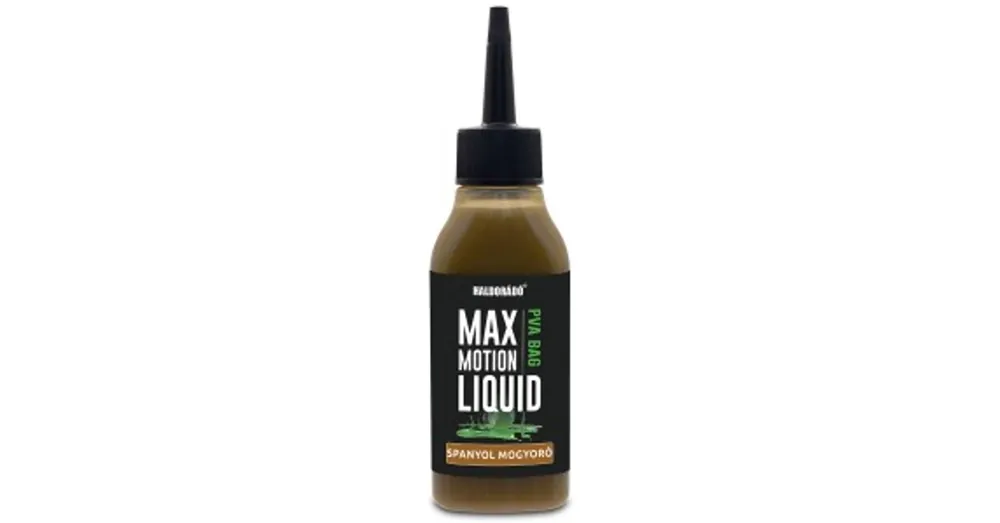 Express Levering Haldorádó Max Motion PVA Bag Liquid - Spanyol Mogyoró 100ml