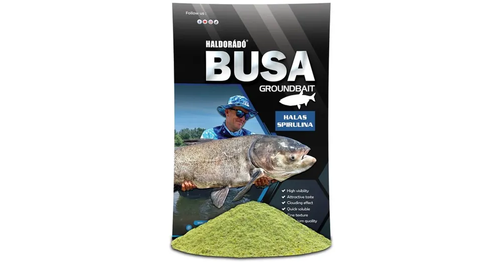 Haldorádó Busa etetőanyag - Halas Spirulina 1kg Goedkoop