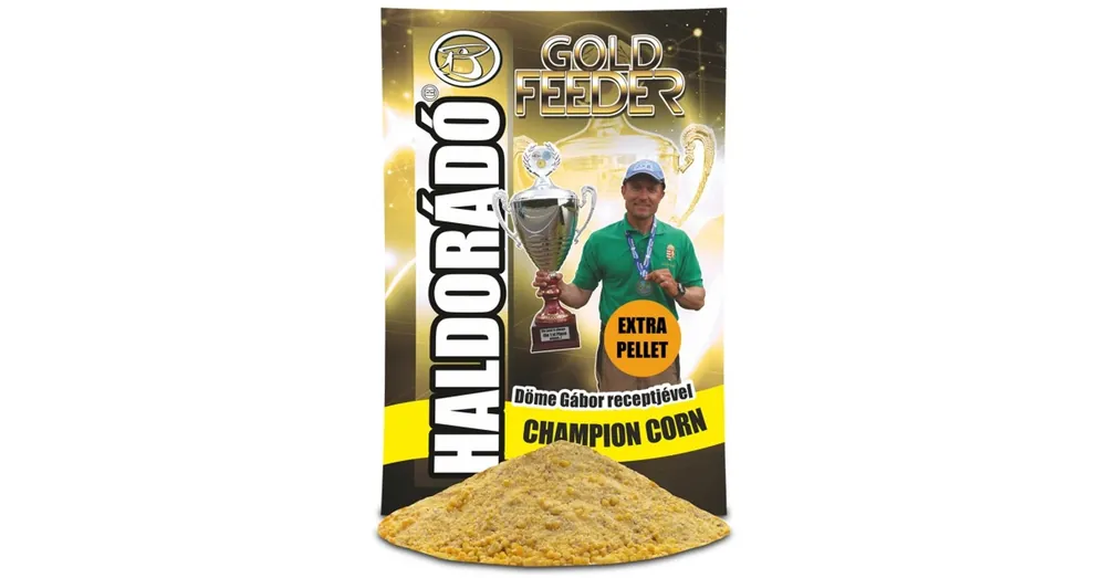 Haldorádó Gold Feeder etetőanyag - Champion Corn Extra Pellet 1kg Bestseller