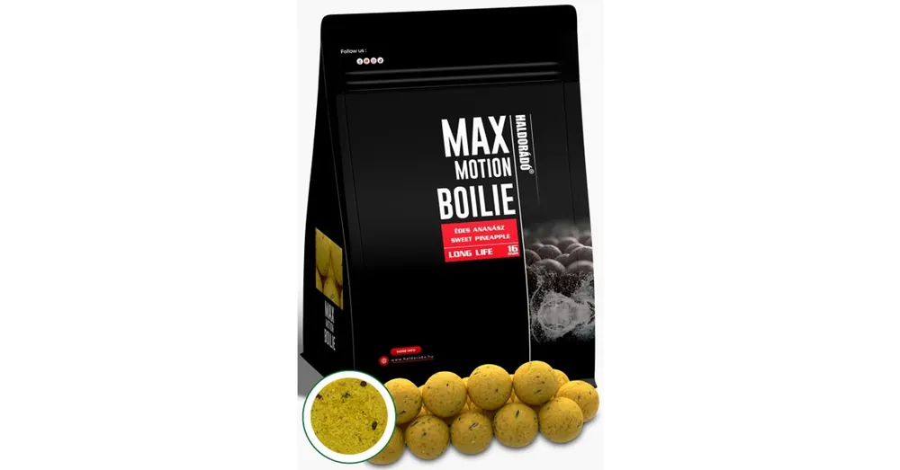 Op = Op Haldorádó Max Motion Boilie Long Life 16mm - Édes Ananász 800g