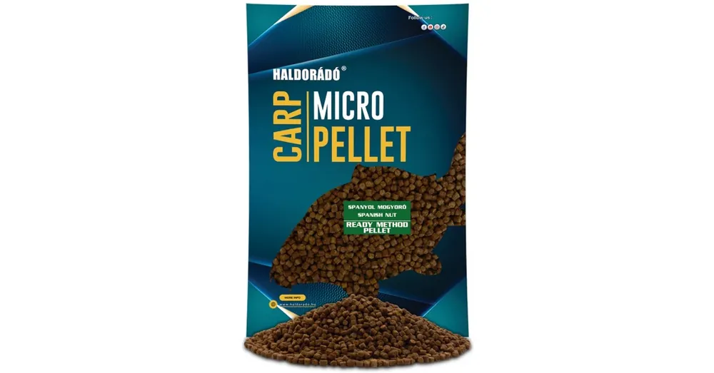 Fabrieksprijs Haldorádó Ready Method Pellet - Spanyol Mogyoró 600g
