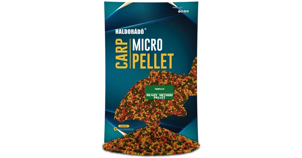 Haldorádó Ready Method Pellet - TripleX 600g Exclusieve Aanbieding