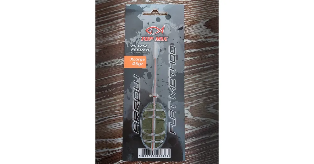Top Mix Arrow Flat method feeder kosár - XL 45g 1db/cs Laatste Versie